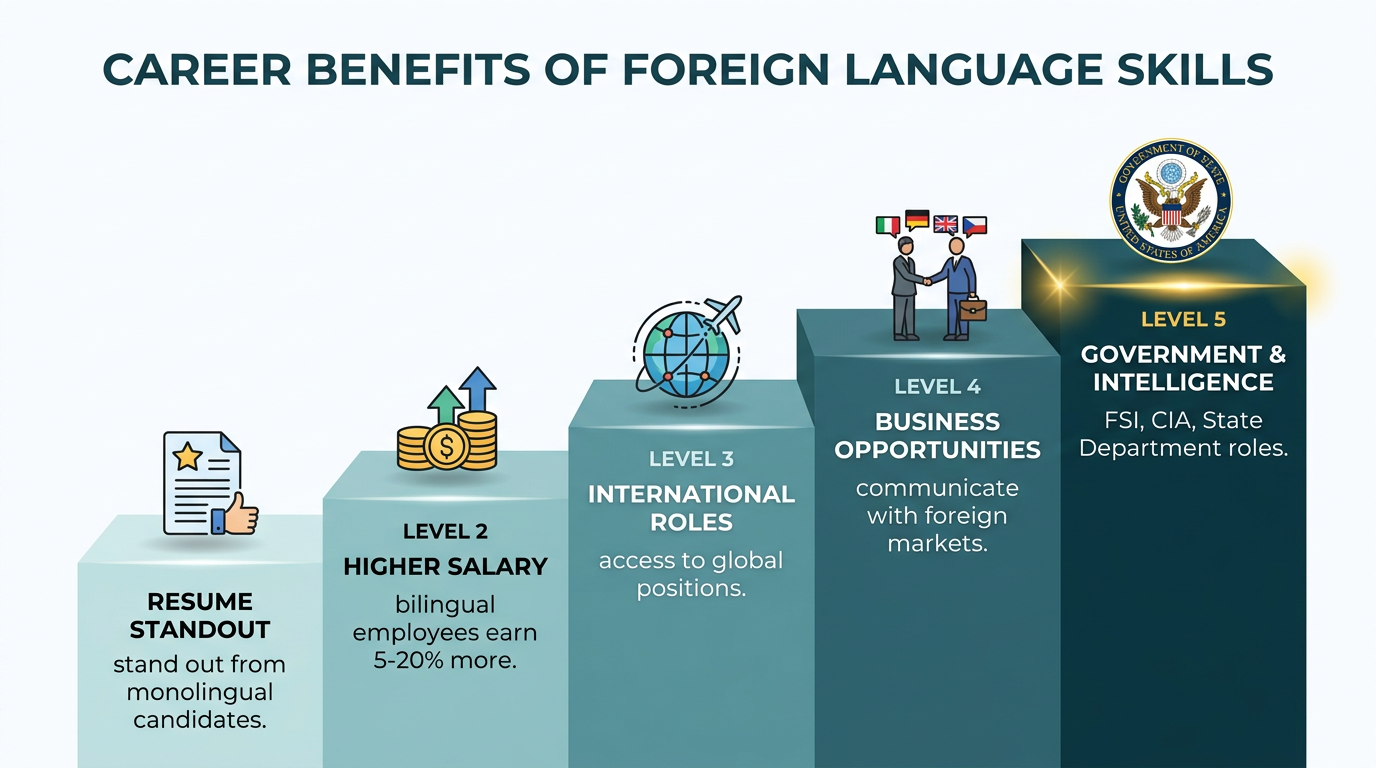 Career Benefits of Foreign Language Skills