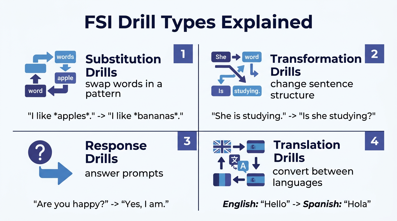 FSI Drill Types Explained